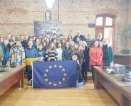 Οι μαθητές του Προγράμματος ERASMUS + “Stepping into Sustainability: Tourism!” στο Δημαρχείο Βέροιας