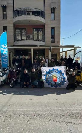 Το VESPA CLUB VERIA έκοψε την βασιλόπιτά του (ΦΩΤΟΣ)