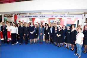 Ο Ελληνικός Ερυθρός Σταυρός  με δυναμική παρουσία  στην 88η Διεθνή Έκθεση Θεσσαλονίκης