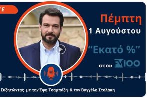 Τάσος Μπαρτζώκας στον FM100:  Καθημερινή  και διαρκής η μάχη της Κυβέρνησης  με την ακρίβεια 