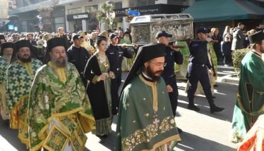 Με κάθε επισημότητα, η Βέροια τίμησε τον τοπικό της Όσιο Αντώνιο τον Νέο – Πλήθος κόσμου στην λιτανεία του Ιερού λειψάνου (ΦΩΤΟΣ)