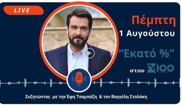 Τάσος Μπαρτζώκας στον FM100:  Καθημερινή  και διαρκής η μάχη της Κυβέρνησης  με την ακρίβεια 