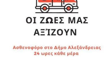 Νέα Αριστερά Ημαθίας: Στο Δήμο Αλεξάνδρειας και για το ασθενοφόρο χρειάζεται ραντεβού