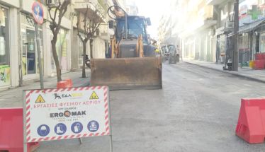 Στην Ανοίξεως από σήμερα οι εργασίες εκσκαφής φυσικού αερίου