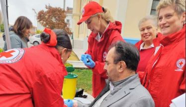 Ενημέρωσαν τον κόσμο και έκαναν μετρήσεις σακχάρου