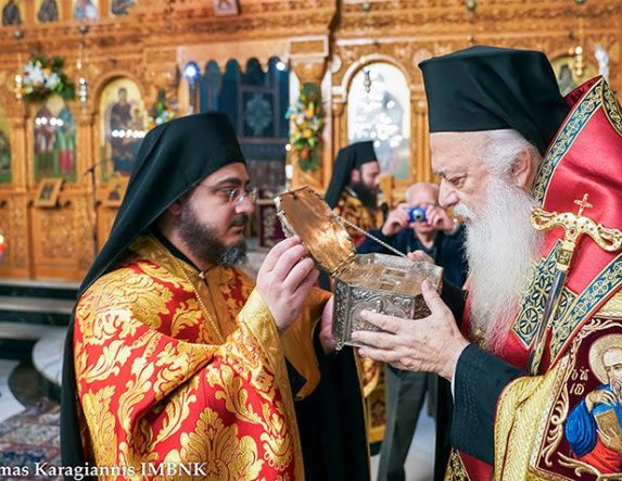 Πανηγυρικός Εσπερινός Αγίων Αναργύρων στο Νησί Ημαθίας