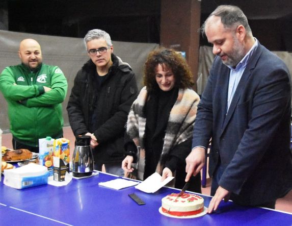 Κοπές πίτας από Αθλητικά Σωματεία Νάουσας