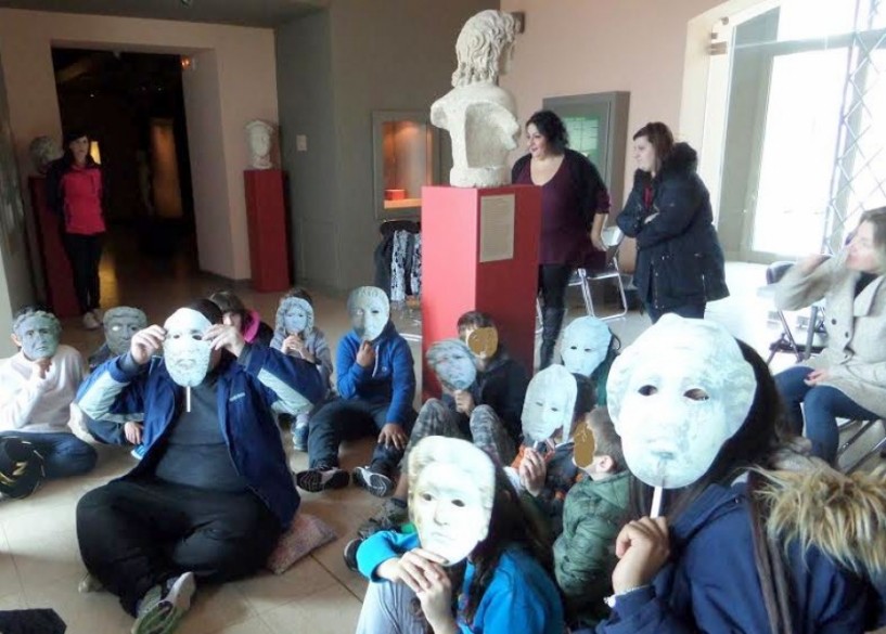 Ειδικό Σχολείο Βέροιας: Μια διαφορετική ξενάγηση στο Αρχαιολογικό Μουσείο