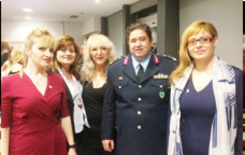 Δύο στελέχη της Αστυνομικής Ακαδημίας Βέροιας στη συνδιάσκεψη γυναικών - αστυνομικών