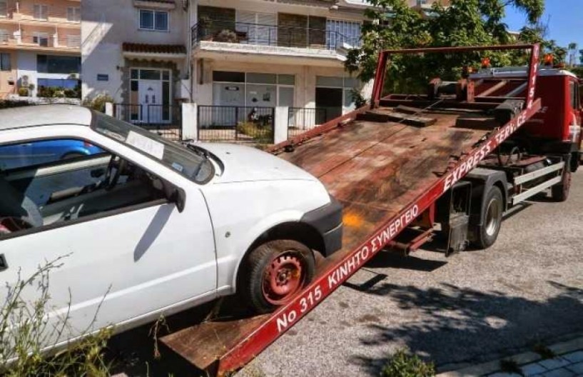 Συνεχίζεται η περισυλλογή παλιών οχημάτων στον δήμο Βέροιας