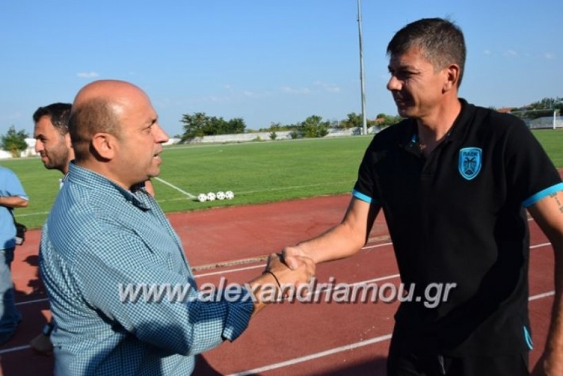 Φιλικός Αγώνας του Φιλίππου Αλεξάνδρειας με την Κ20 του ΠΑΟΚ 2-2  Τιμήθηκε ο Παμπλο Γκαρσία