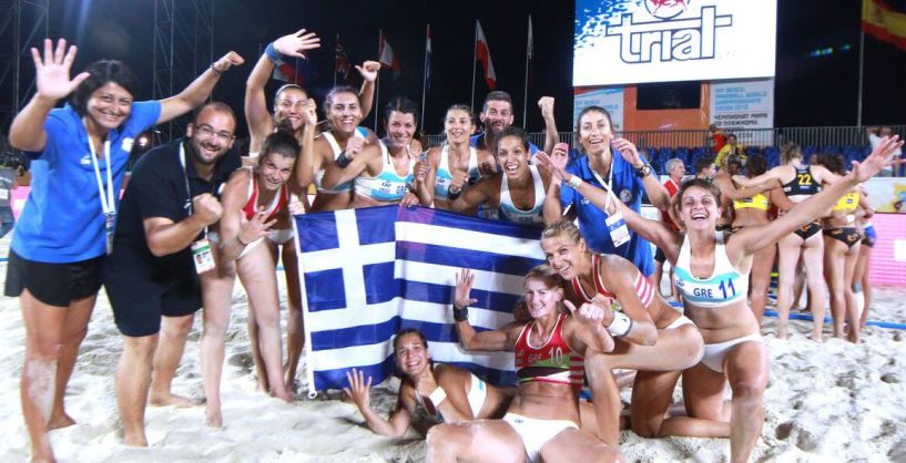  Beach Handball  Γυναικών - Εκθρόνισε την πρωταθλήτρια κόσμου Ισπανία - Σήμερα στις 17:00 για το χρυσό!