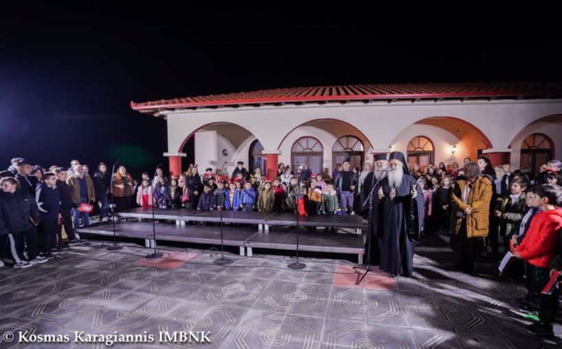 Χριστουγεννιάτικη εκδήλωση στον Ιερό Ναό της Αγίας Παρασκευής στην Ραψωμανίκη