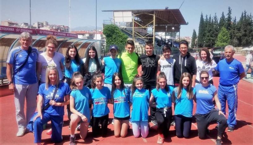 Πολύ καλές  εμφανίσεις της ΓΕ Νάουσας σε αγώνες στίβου στα Γιαννιτσά