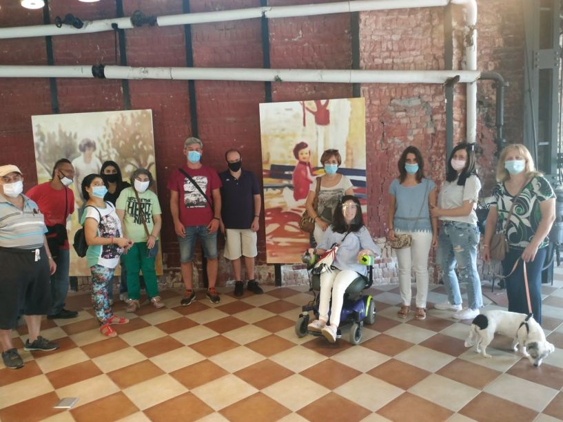Το ΥΦΑΔΙ επισκέφθηκε την έκθεση του Ναουσαίου καλλιτέχνη Αλέξανδρου Τσάκωνα