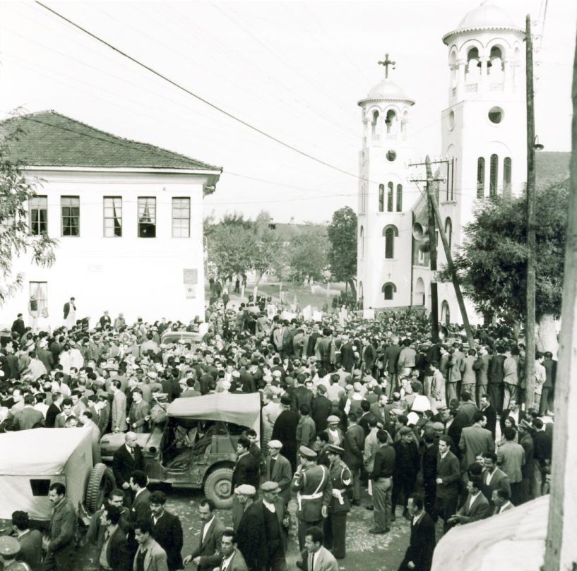 ΜεΜιαΜατια Από την επίσκεψη του Στρατηγού Παπάγου στην Βέροια, το 1952