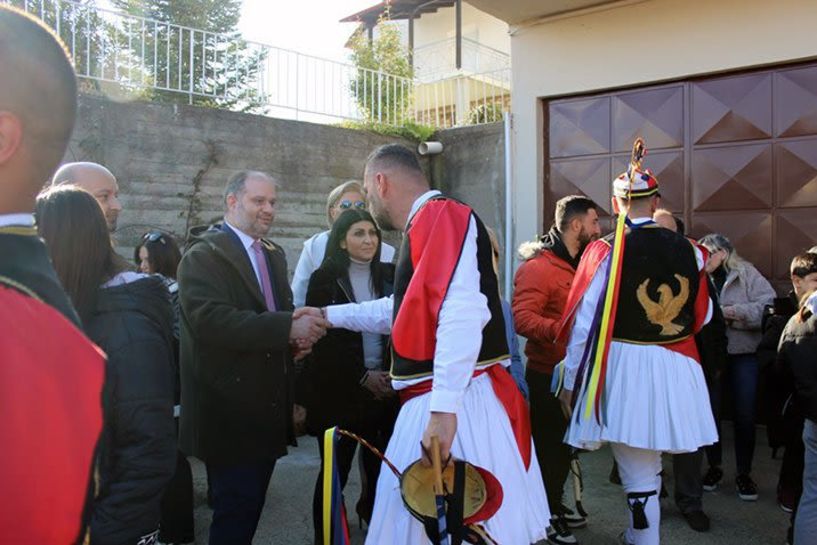 Σε εκδηλώσεις την ημέρα της  πρωτοχρονιάς, ο δήμαρχος Νάουσας Νίκος Κουτσογιάννης