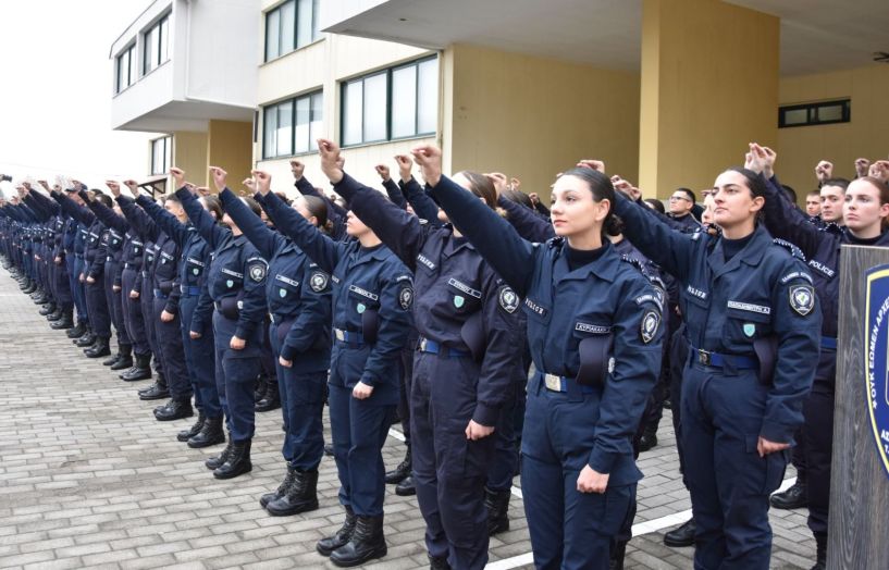 Ορκίστηκαν 266 νέοι Δόκιμοι Αστυφύλακες στη Νάουσα,  παρουσία Χρυσοχοΐδη (ΦΩΤΟΣ)