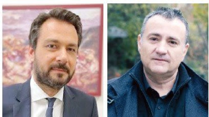 Οι υποψήφιοι βουλευτές Τάσος Μπαρτζώκας  και Νίκος Τσιαμήτρος σήμερα στον ΑΚΟΥ 99,6