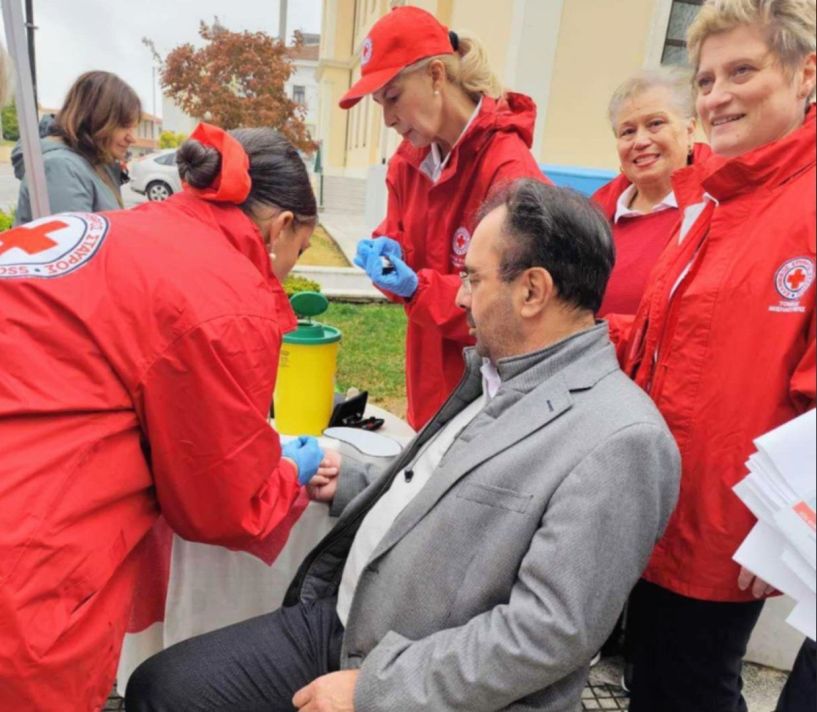 Ενημέρωσαν τον κόσμο και έκαναν μετρήσεις σακχάρου