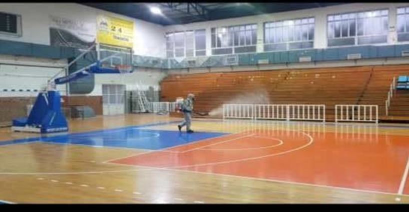 ΚΑΠΑ ΒΕΡΟΙΑΣ: Απολυμάνθηκε η σάλα και οι χώροι του κλειστού γυμναστηρίου του ΔΑΚ Βικέλας μετά την εμφάνιση κρούσματος κορωνοΪού