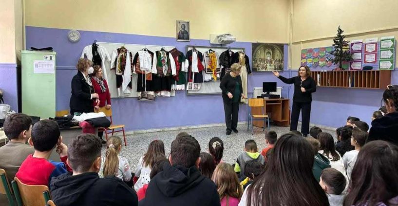 Tο Λύκειο των Ελληνίδων Βέροιας στο Δημοτικό Σχολείο Πλατέος
