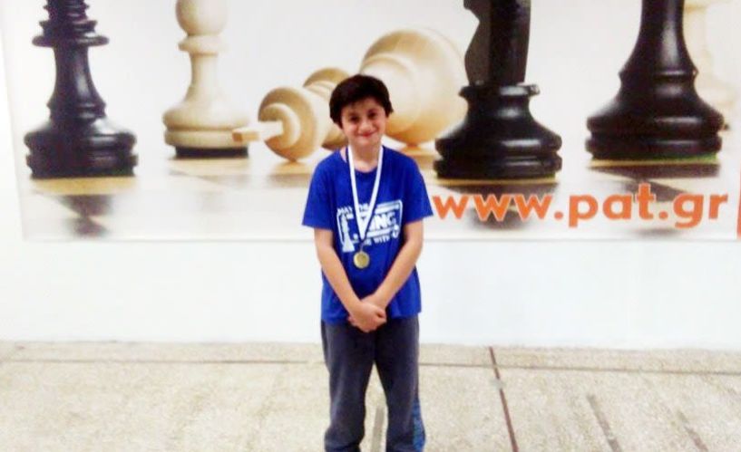 Νέα πρωτιά του Ημαθιώτη μαθητή Μιχάλη Καραμίχου σε Διεθνές Σκακιστικό Τουρνουά