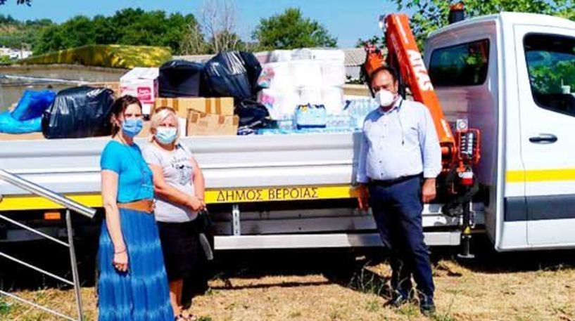 Δήμος Βέροιας: Προσφορά των δημοτών στη δράση στήριξης των πυρόπληκτων