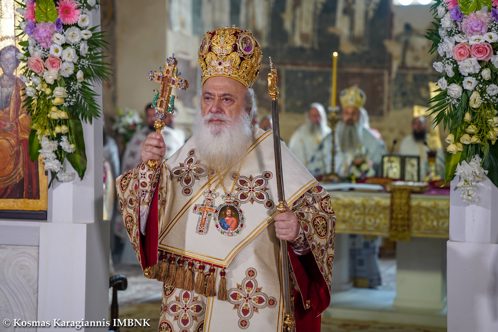 Πολυαρχιερατικό συλλείτουργο στη Βέροια για την εορτή του Αγίου Παντελεήμονος και τα ονομαστήρια του Ποιμενάρχου μας. Χειροτονία Διακόνου.