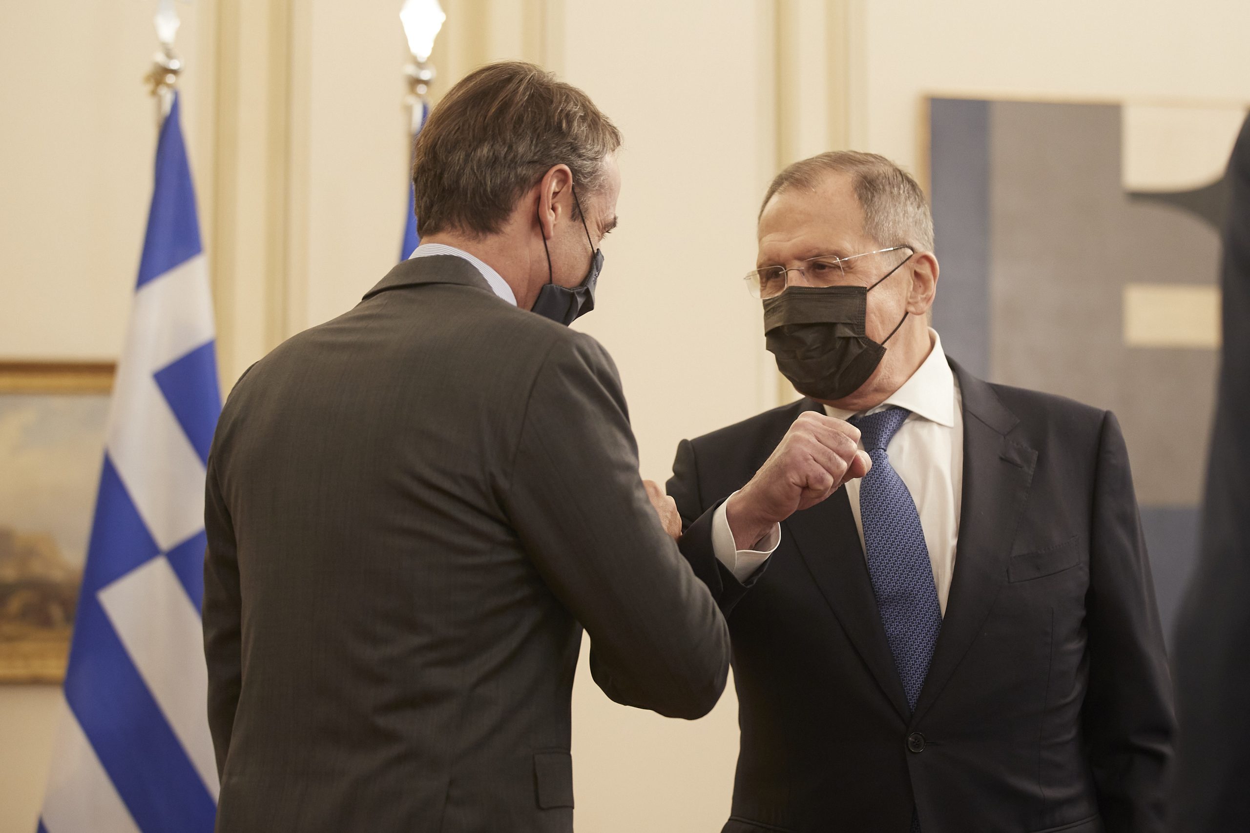 Μητσοτάκης - Λαβρόφ