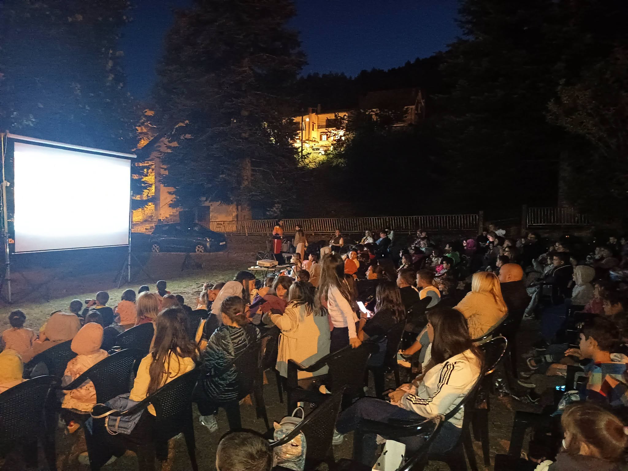 Κινηματογραφική βραδιά κάτω από τα αστέρια στο Σέλι