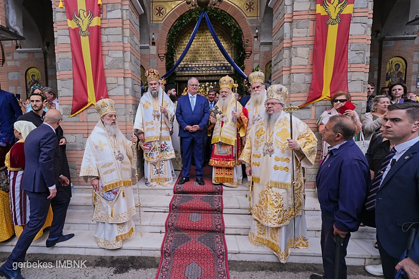 Παναγία Σουμελά: Με λαμπρότητα ο εορτασμός παρουσία του Προέδρου της Δημοκρατίας